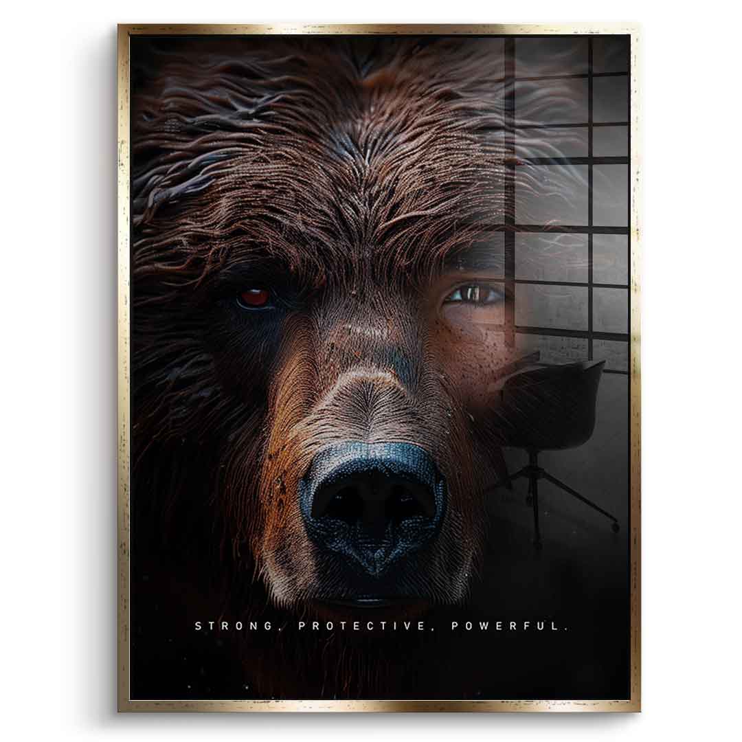 Bear Fusion - acrylic glass