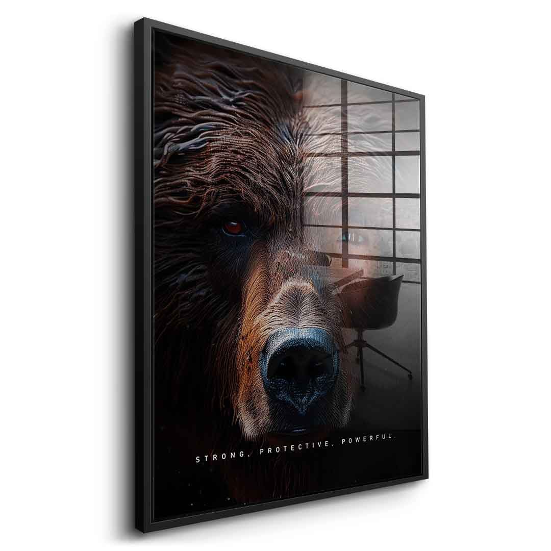 Bear Fusion - acrylic glass