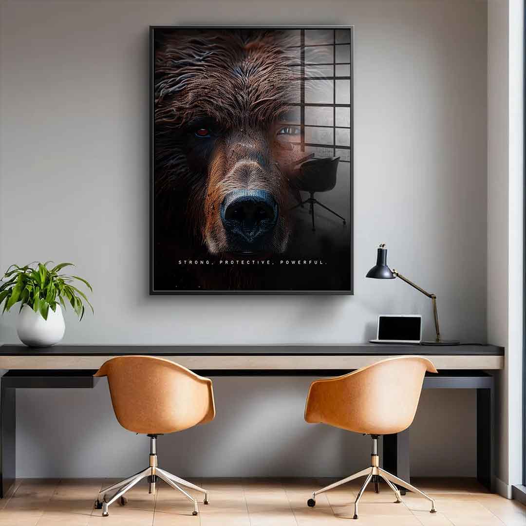 Bear Fusion - acrylic glass