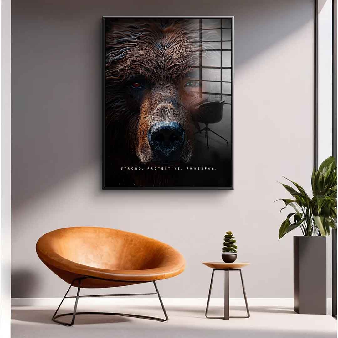 Bear Fusion - acrylic glass