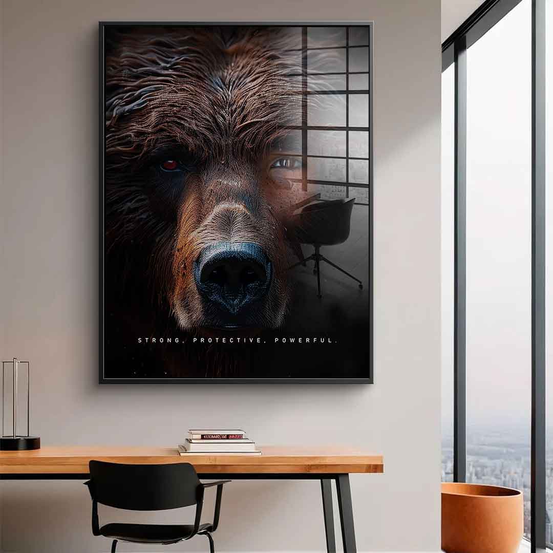 Bear Fusion - acrylic glass