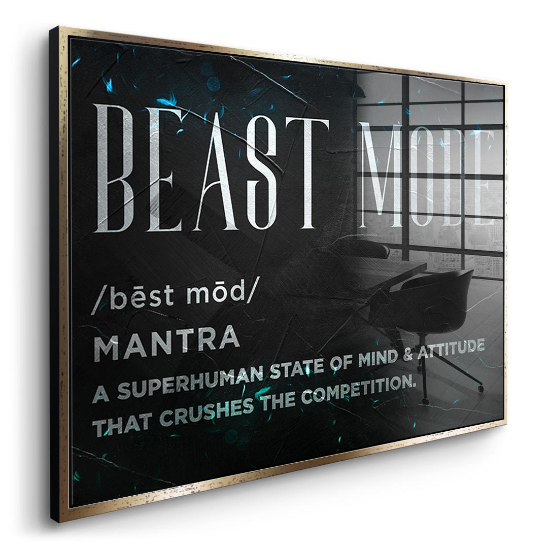 Beast Mode - acrylic glass