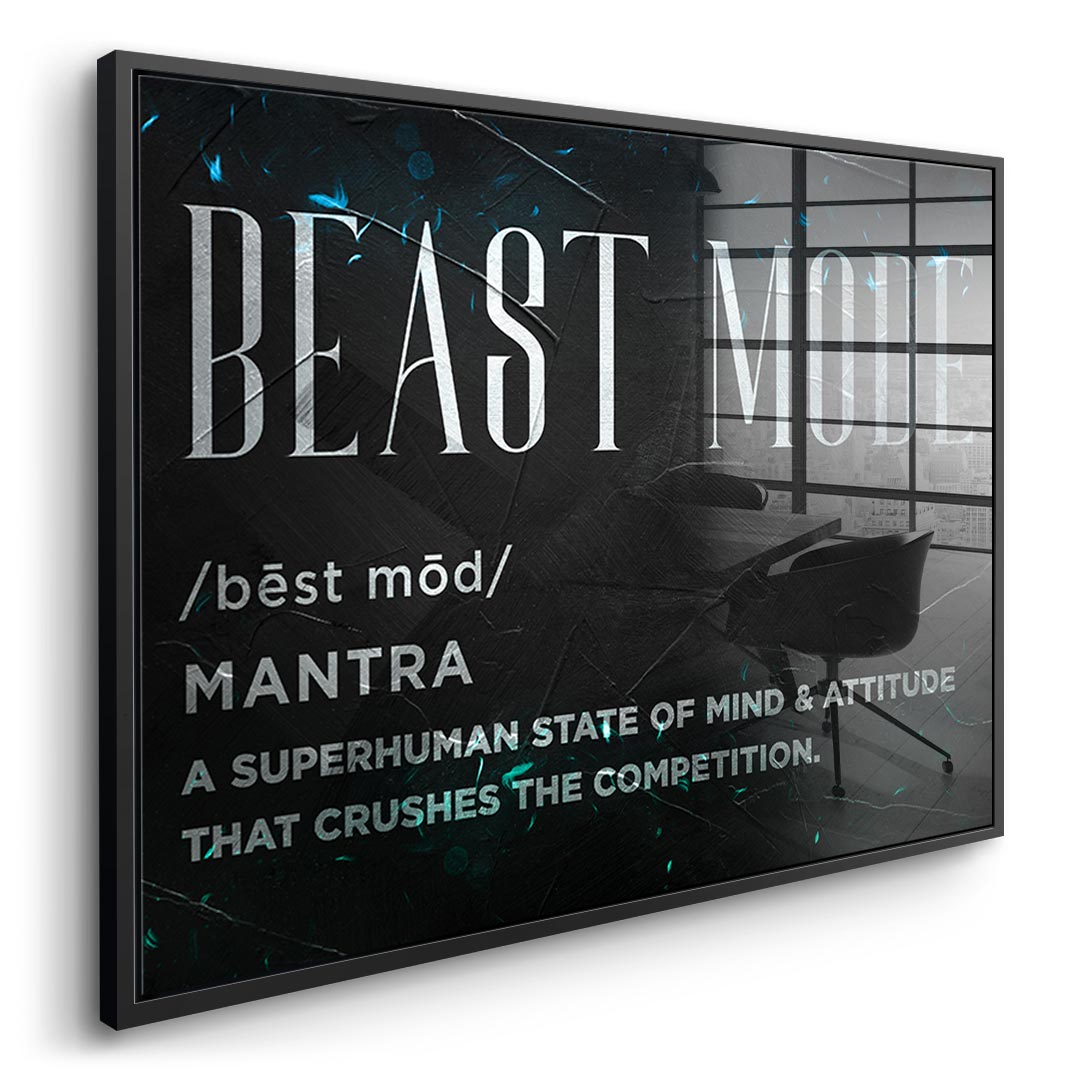 Beast Mode - acrylic glass