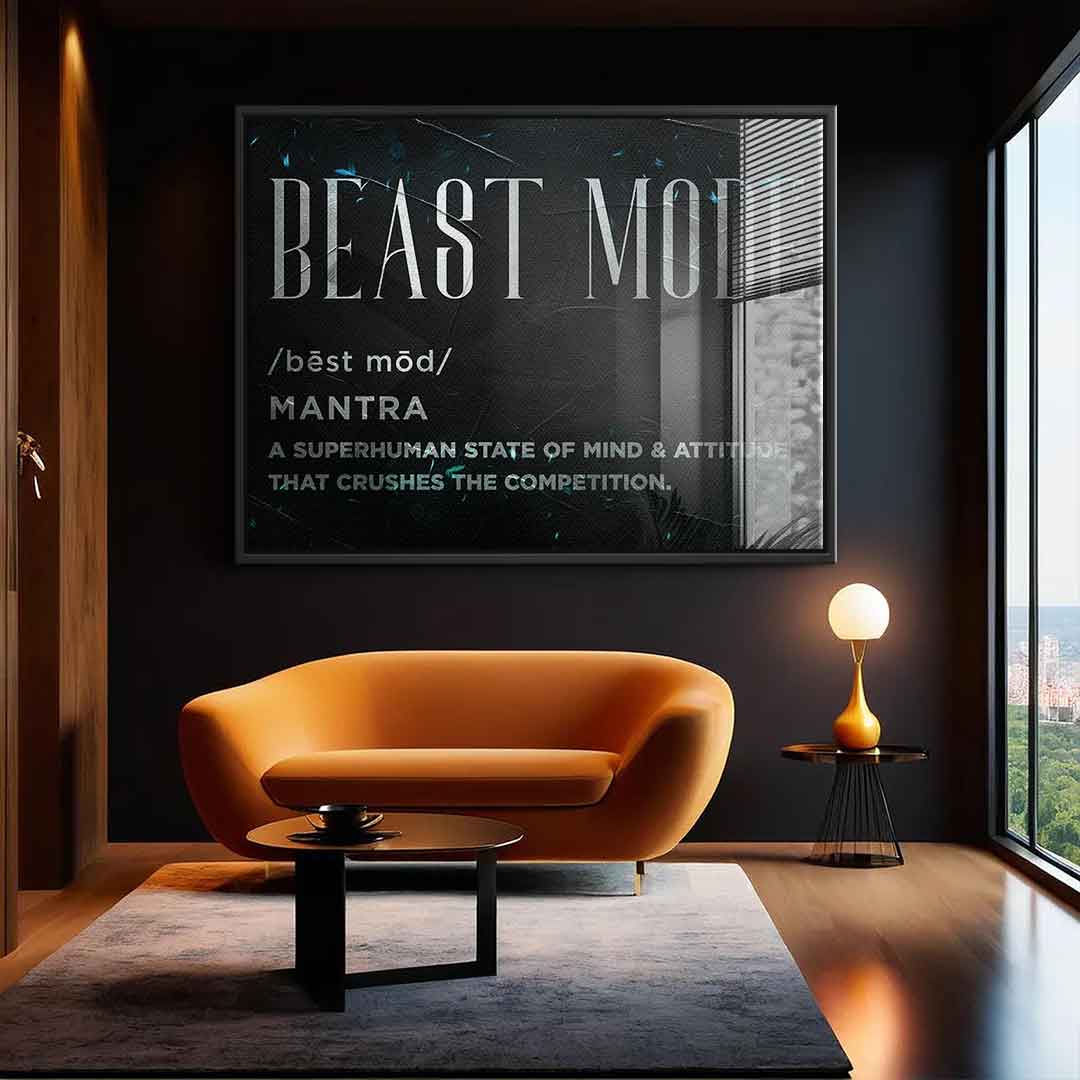 Beast Mode - acrylic glass