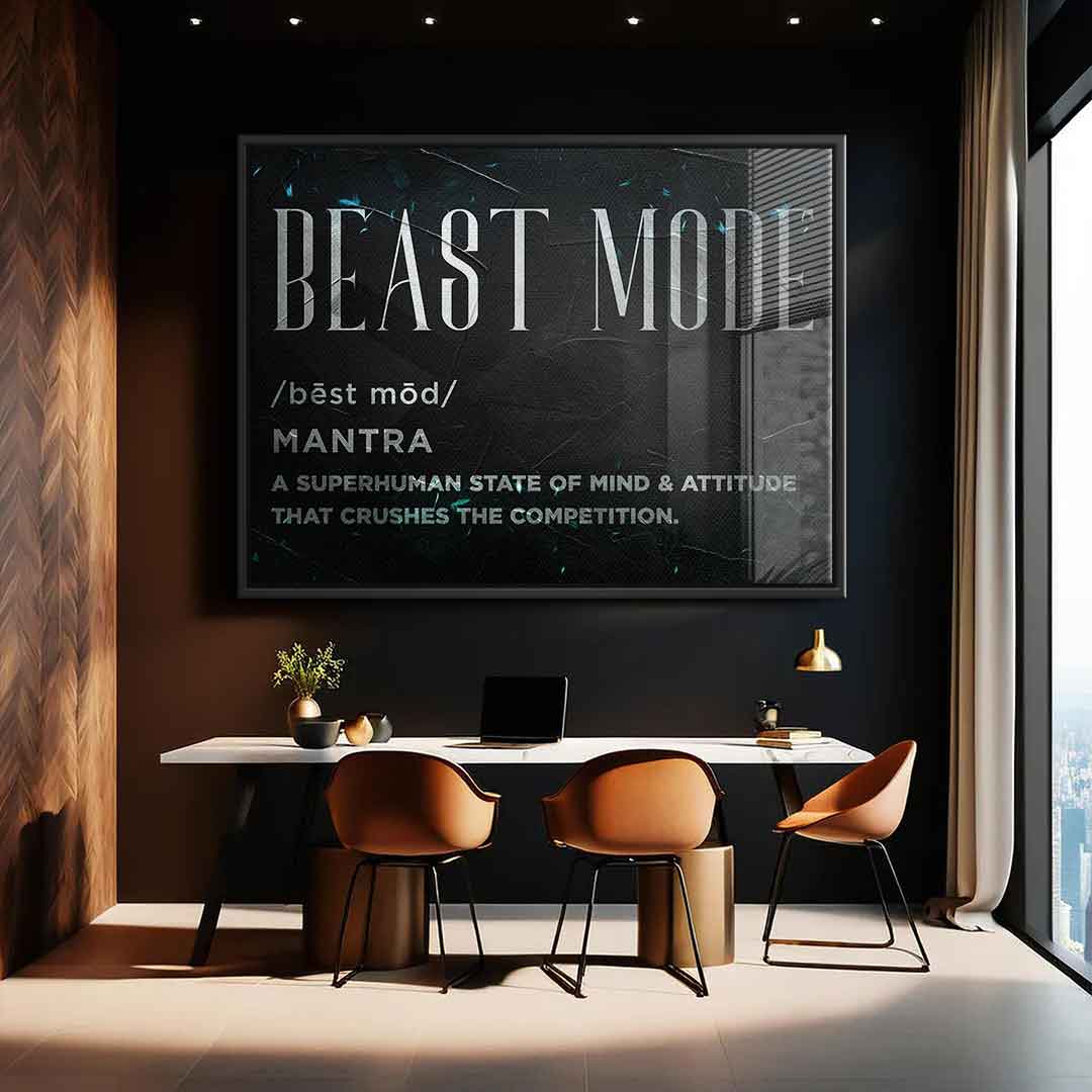 Beast Mode - acrylic glass