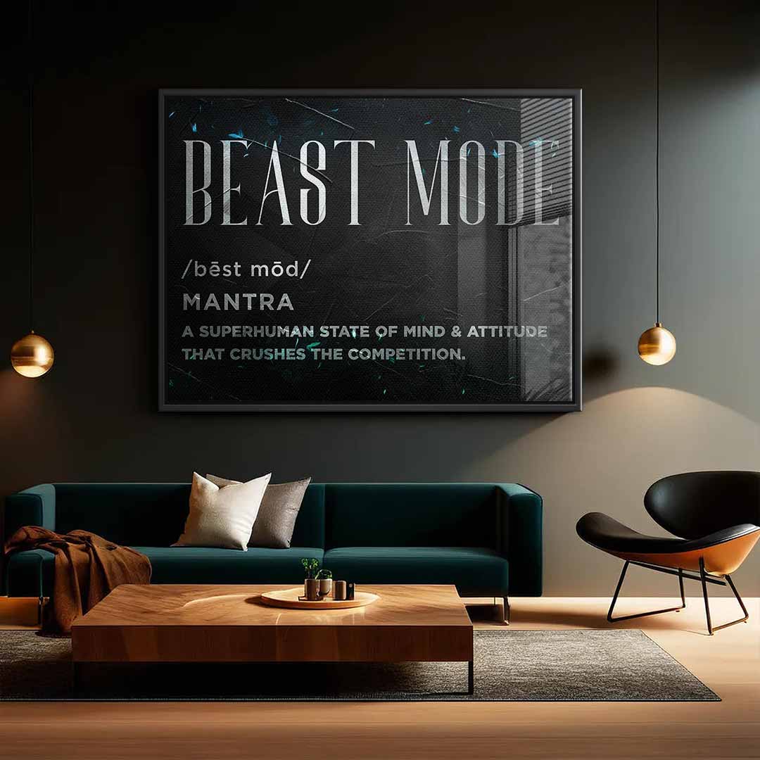 Beast Mode - acrylic glass