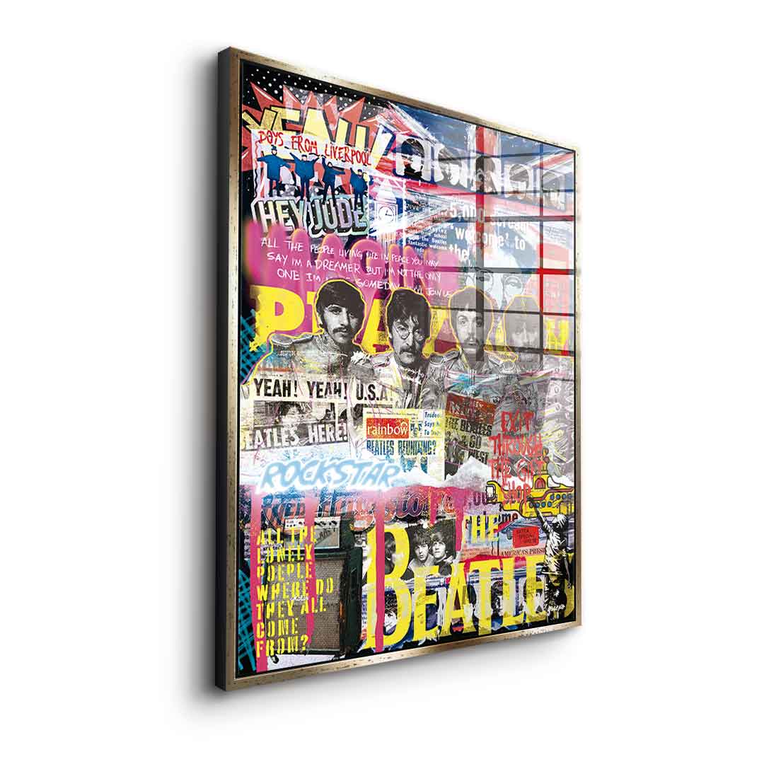 Beatles-Novo - acrylic glass