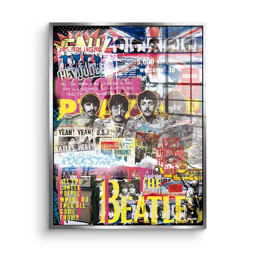 Beatles-Novo - acrylic glass