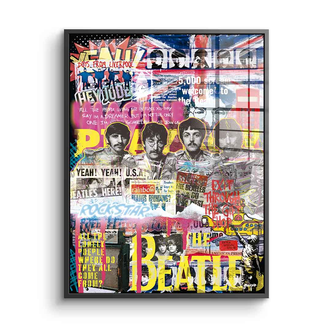 Beatles-Novo - acrylic glass