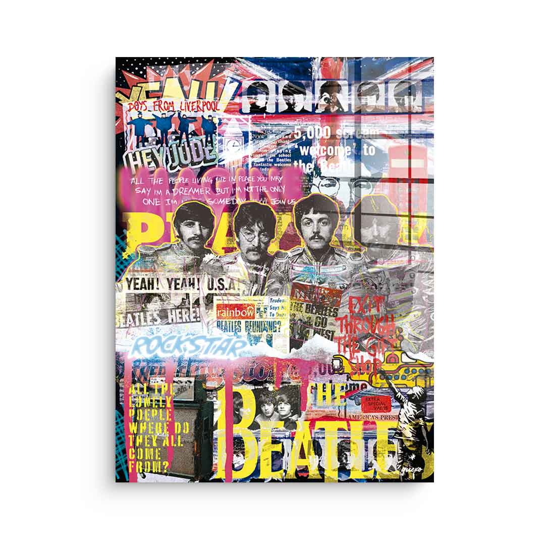 Beatles-Novo - acrylic glass