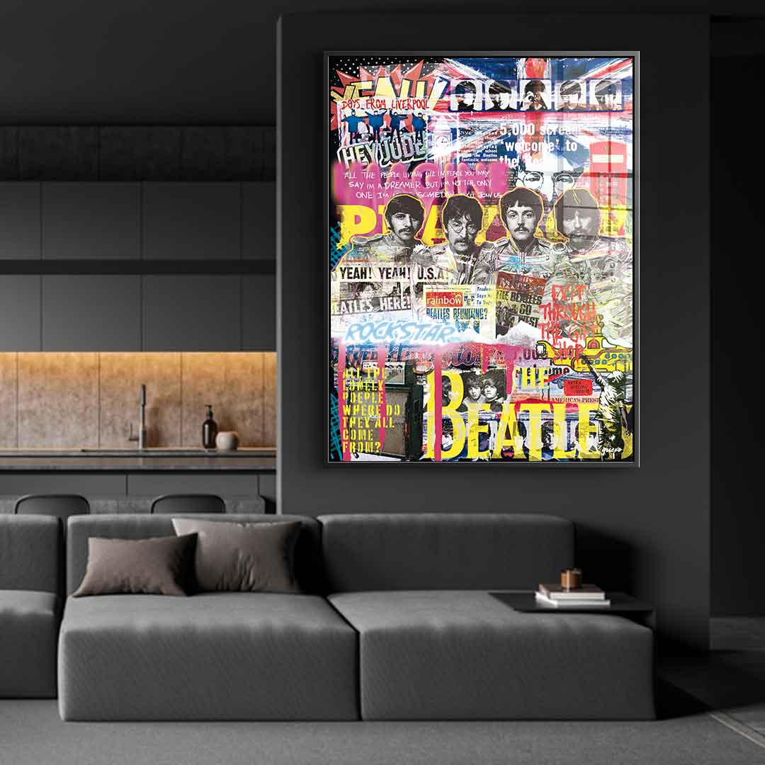 Beatles-Novo - acrylic glass