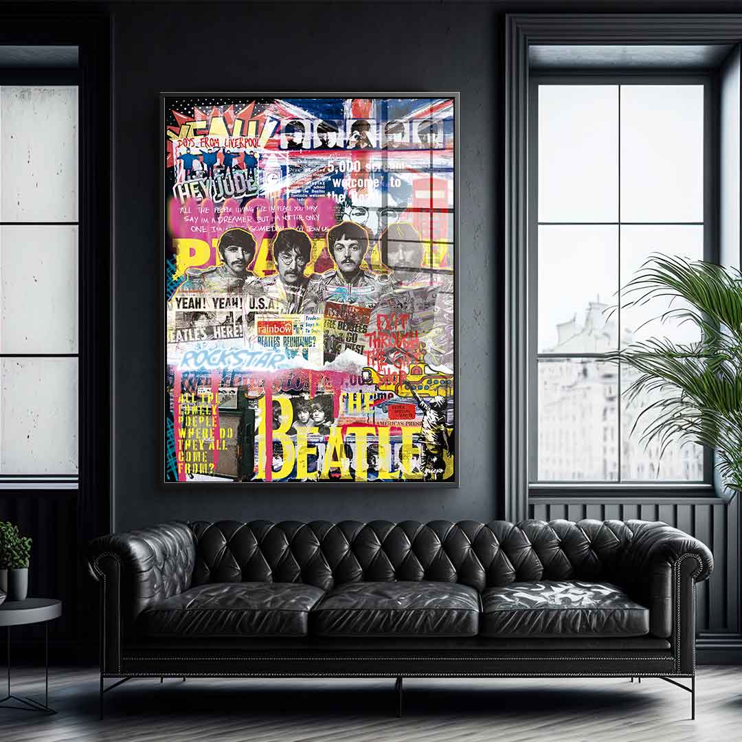 Beatles-Novo - acrylic glass