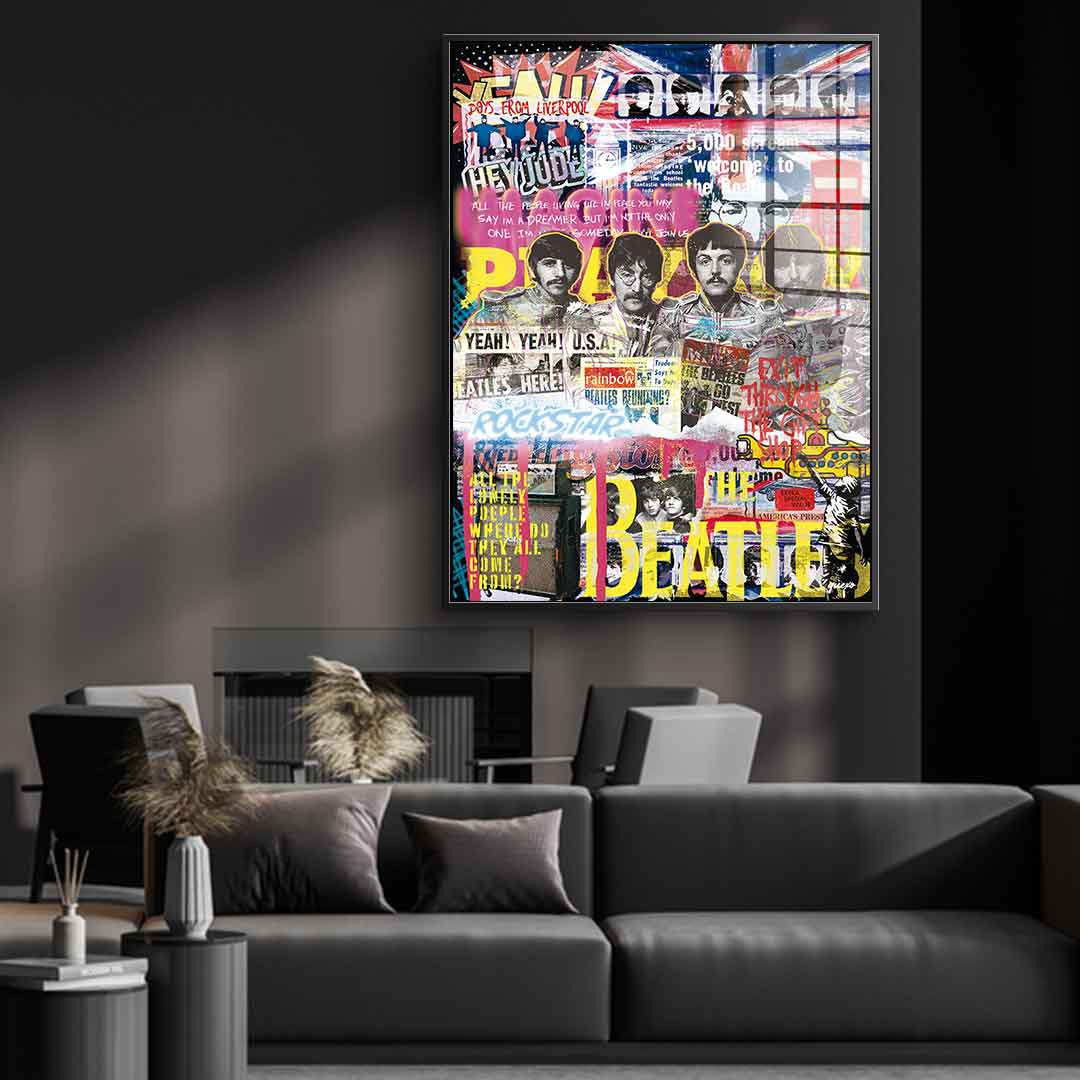 Beatles-Novo - acrylic glass