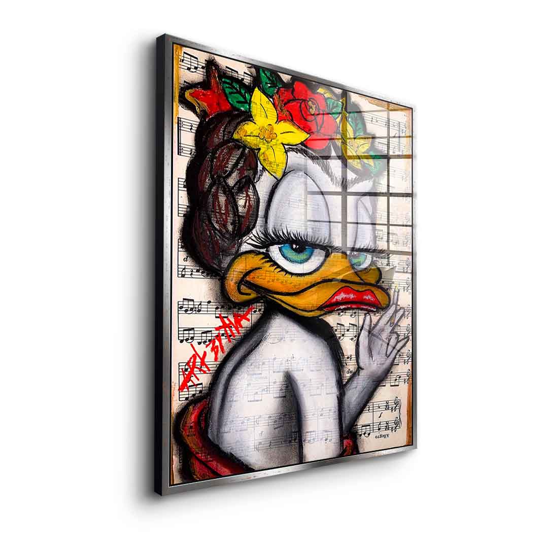 Beauty Duck - acrylic glass