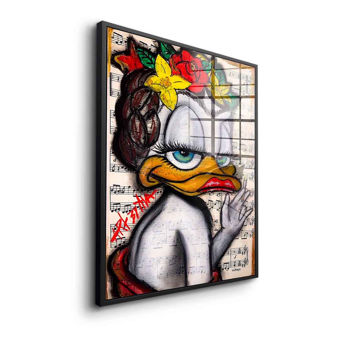 Beauty Duck - acrylic glass