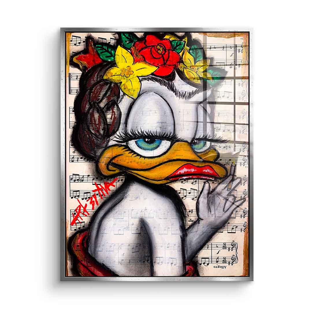 Beauty Duck - acrylic glass