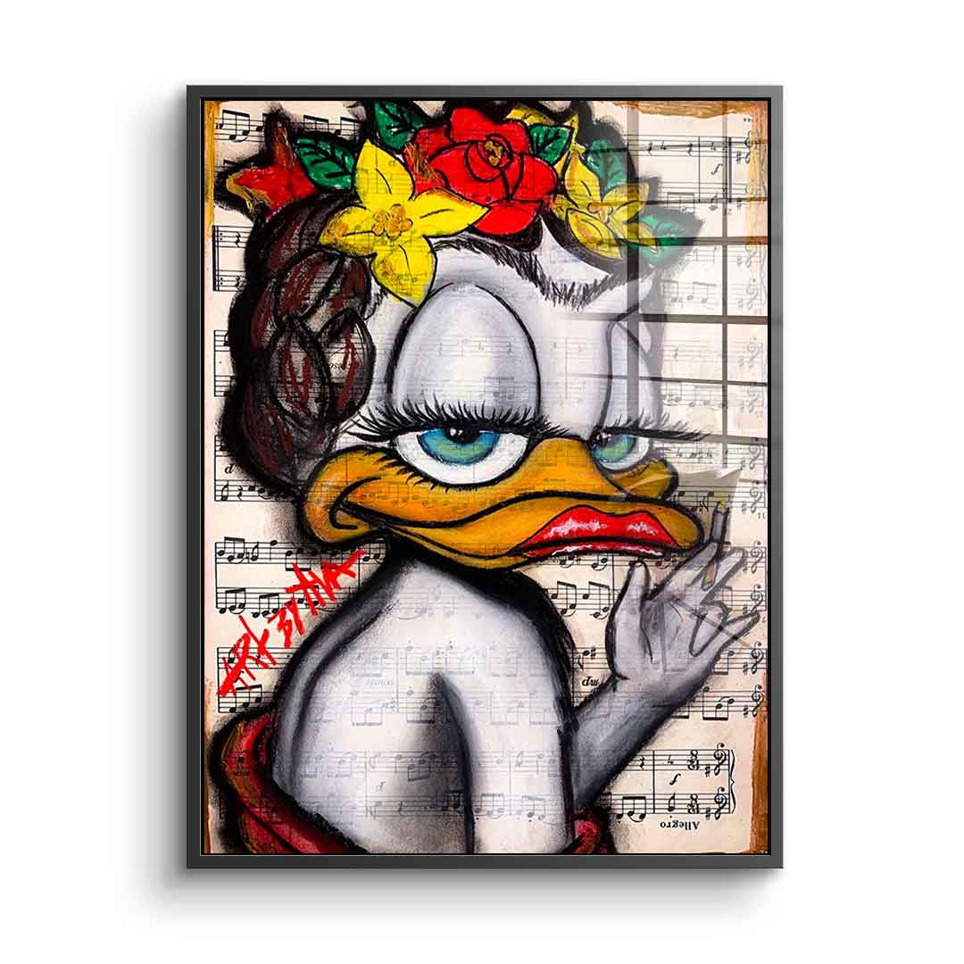 Beauty Duck - acrylic glass