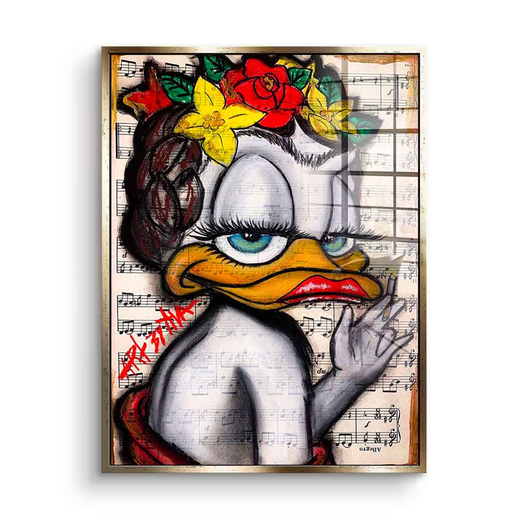 Beauty Duck - acrylic glass