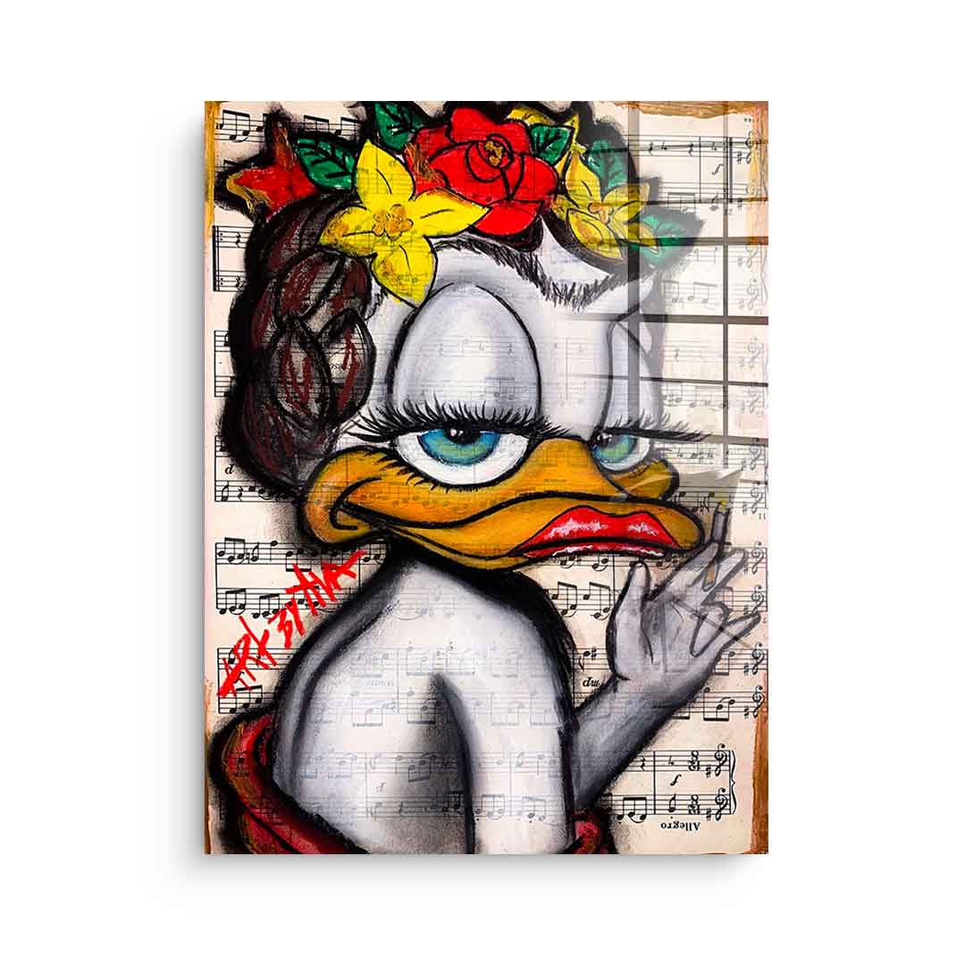 Beauty Duck - acrylic glass