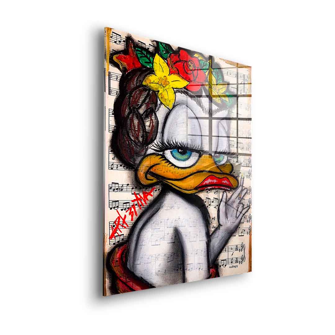 Beauty Duck - acrylic glass