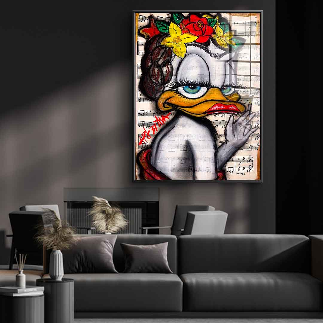 Beauty Duck - acrylic glass