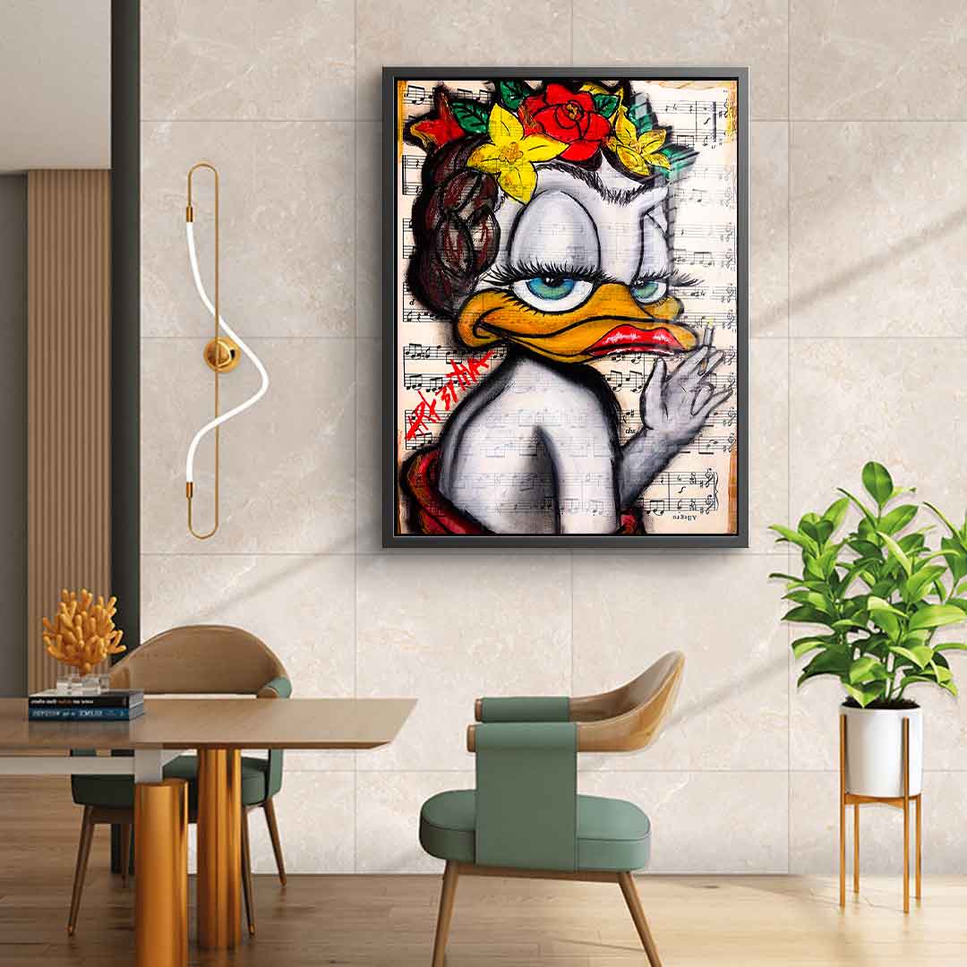 Beauty Duck - acrylic glass