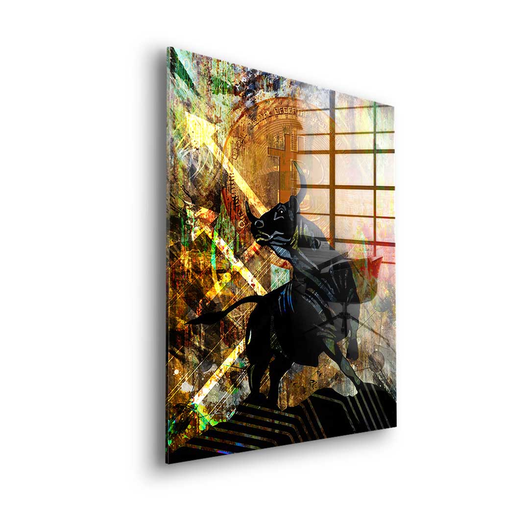 Bitcoin King - acrylic glass