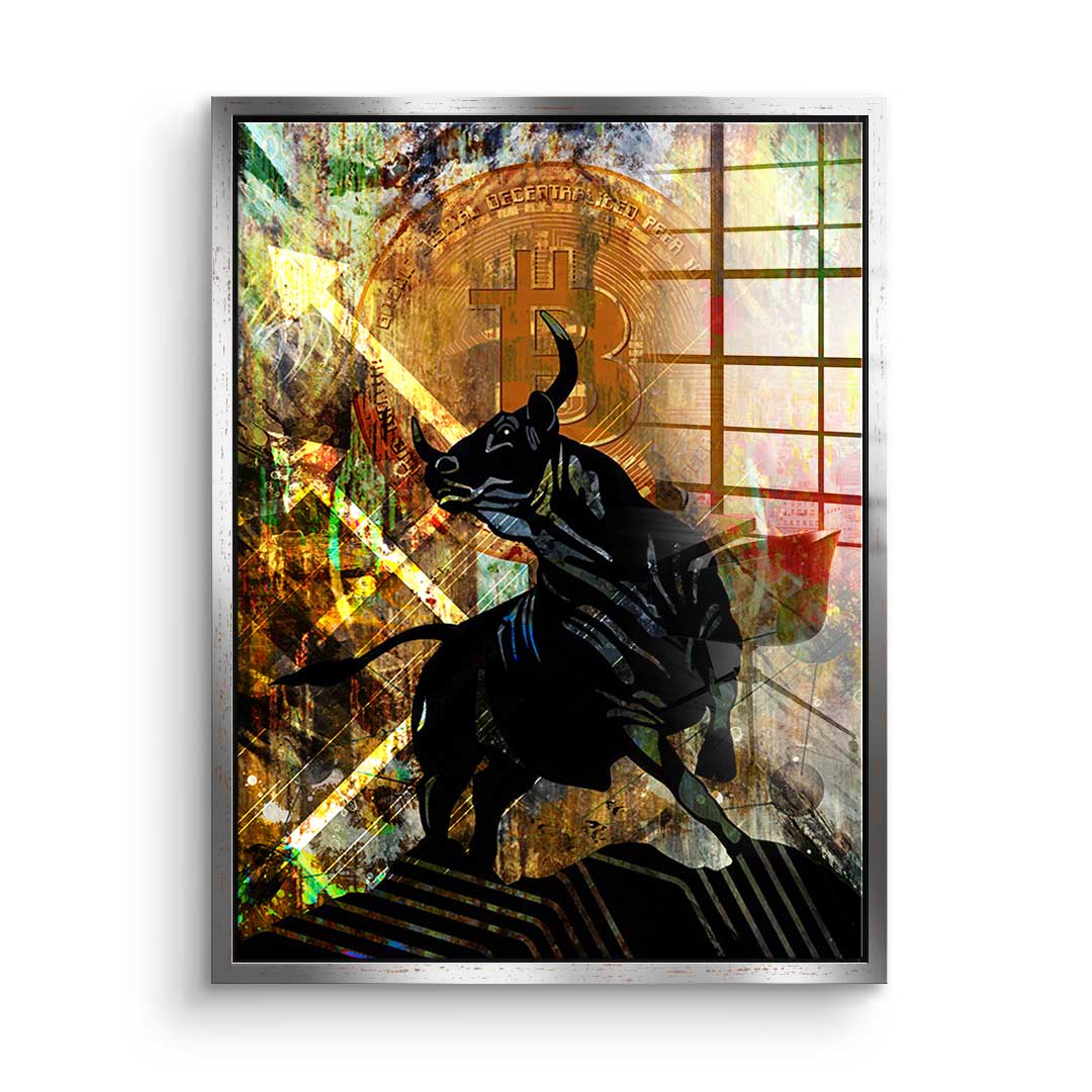 Bitcoin King - acrylic glass