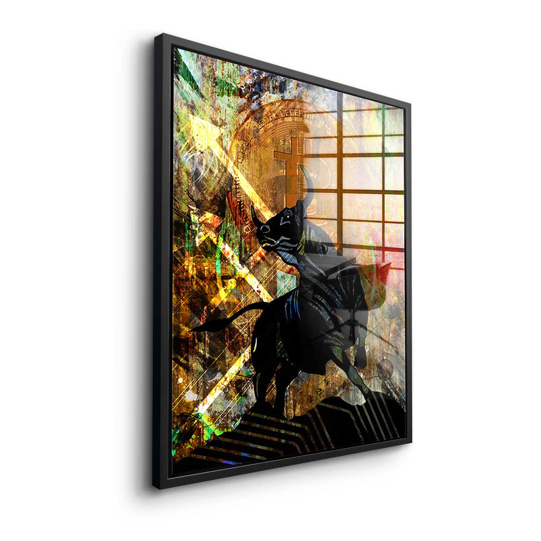 Bitcoin King - acrylic glass