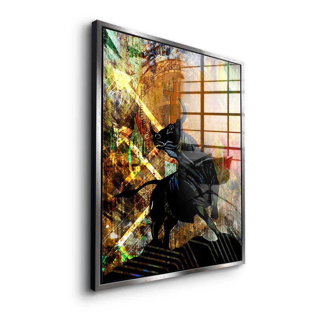 Bitcoin King - acrylic glass