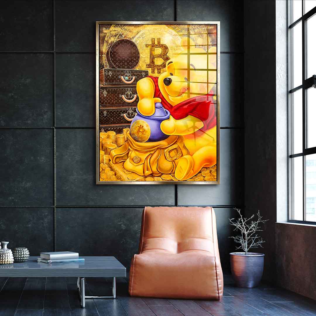 Bitcoin Bear - acrylic glass