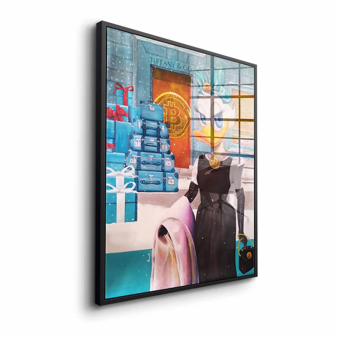 Shopping Queen - acrylic glass