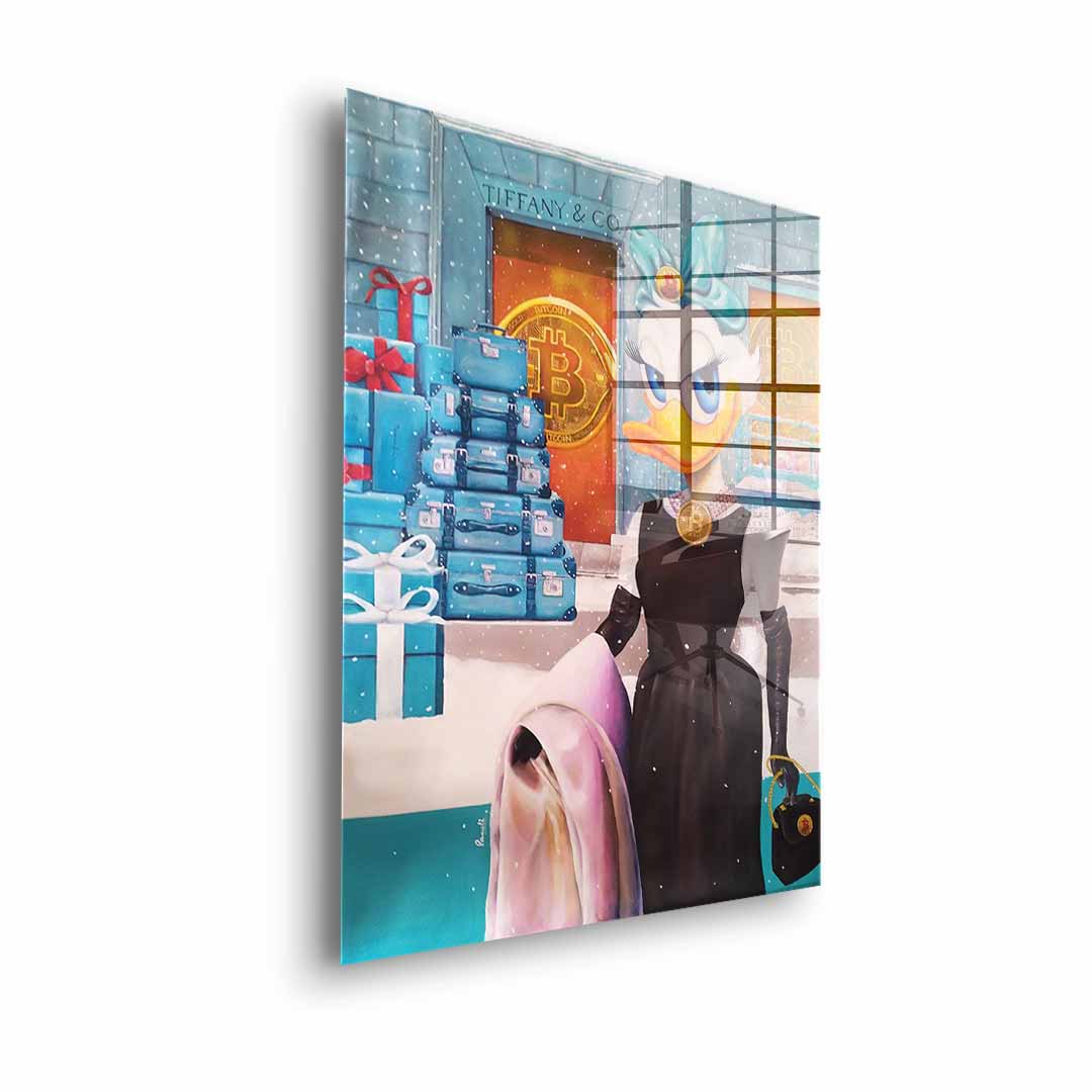 Shopping Queen - acrylic glass