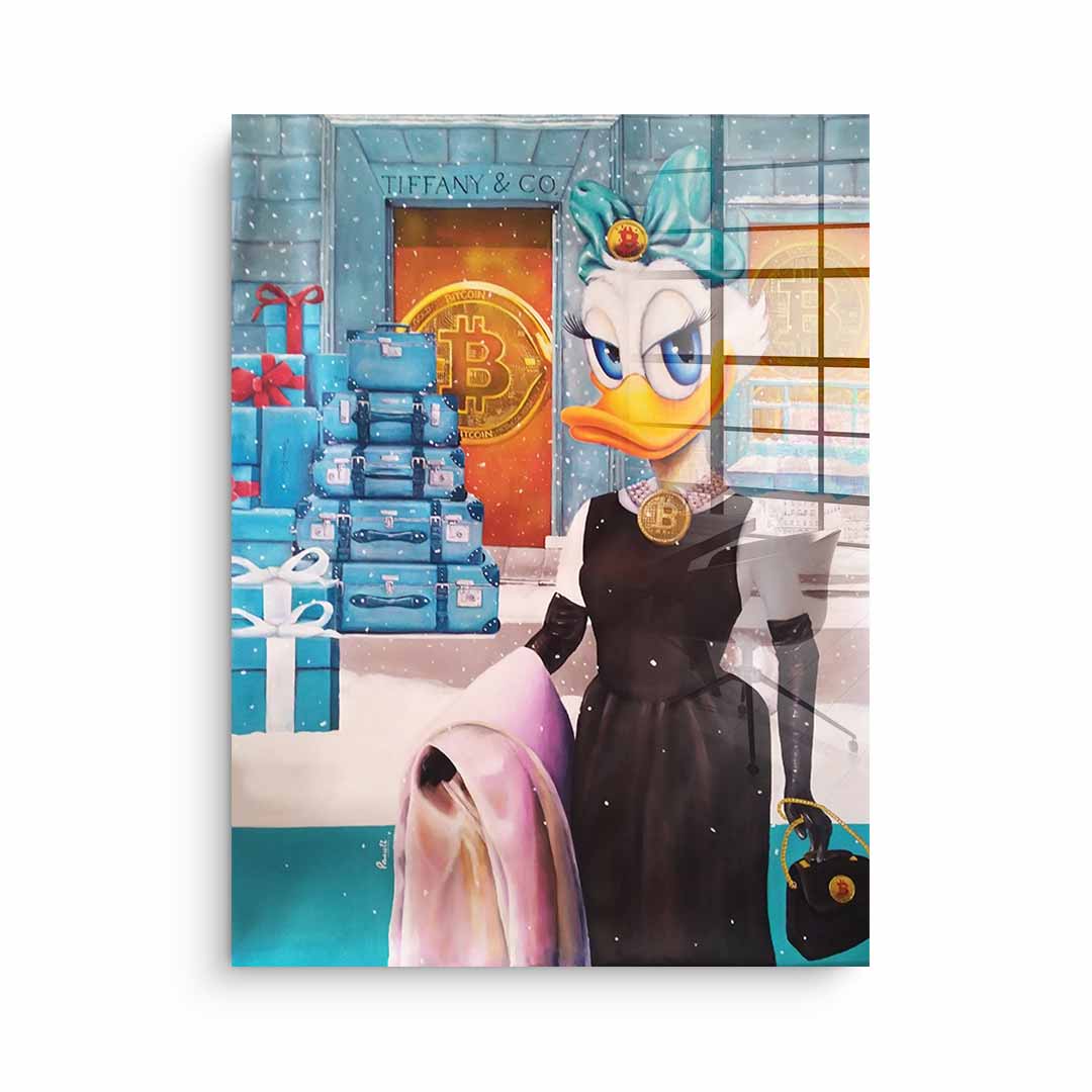 Shopping Queen - acrylic glass