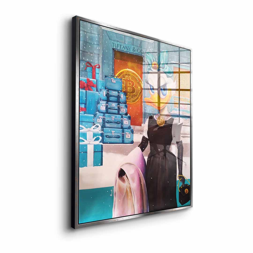 Shopping Queen - acrylic glass