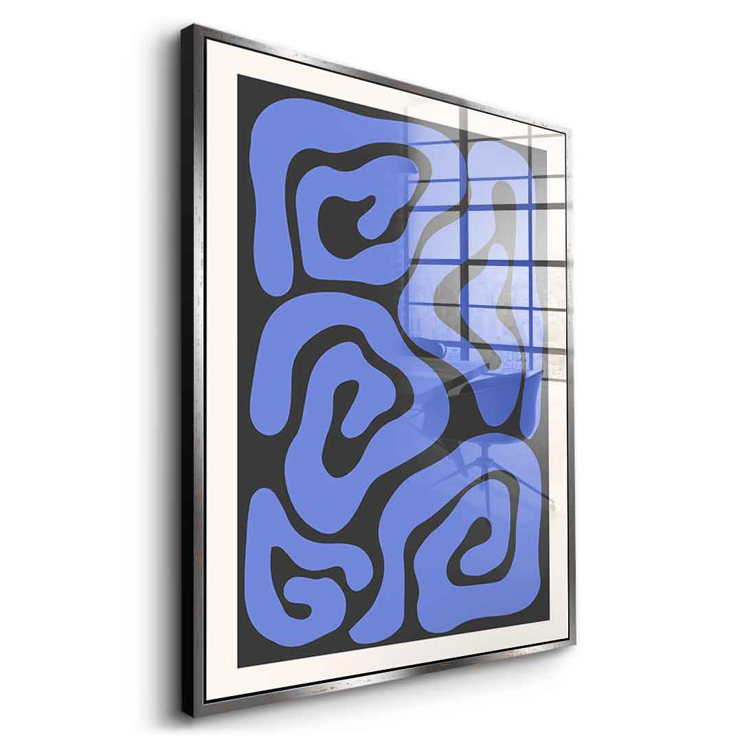 Blue'n'Black - acrylic glass