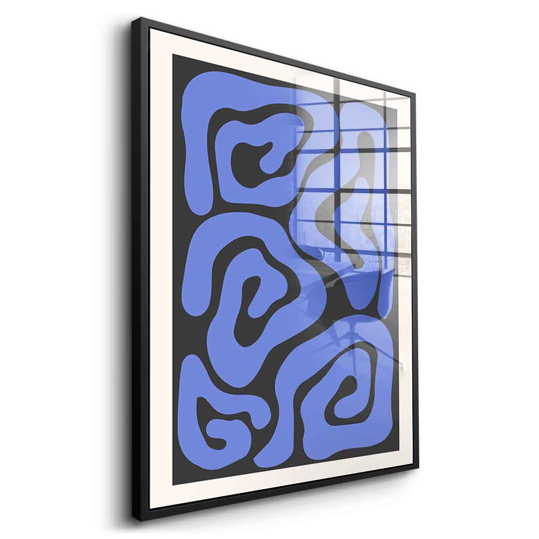 Blue'n'Black - acrylic glass