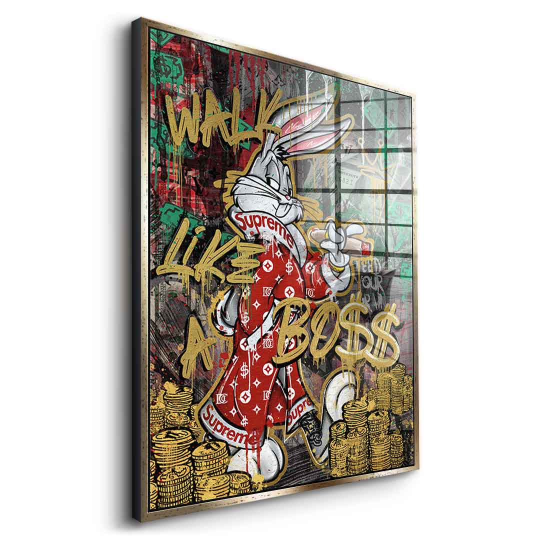 WALK LIKE€ A BOX$$ - acrylic glass