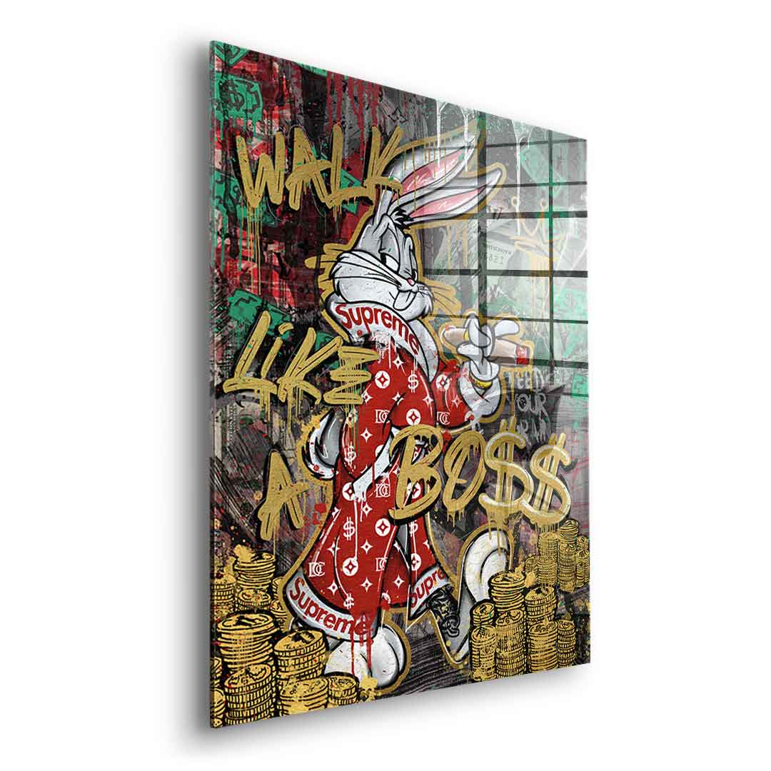 WALK LIKE€ A BOX$$ - acrylic glass