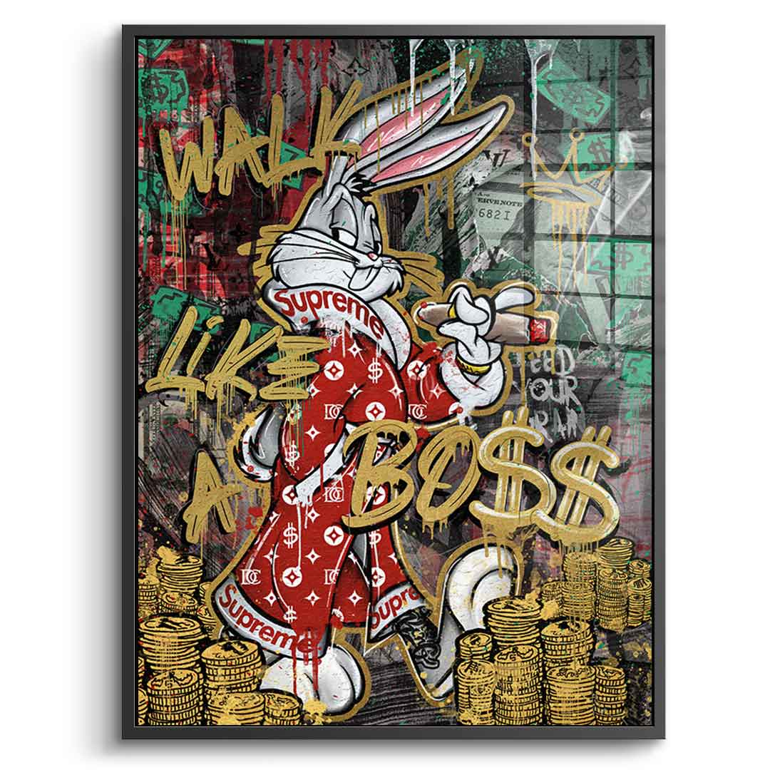 WALK LIKE€ A BOX$$ - acrylic glass