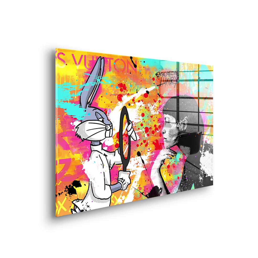 Beauty Bunny - acrylic glass