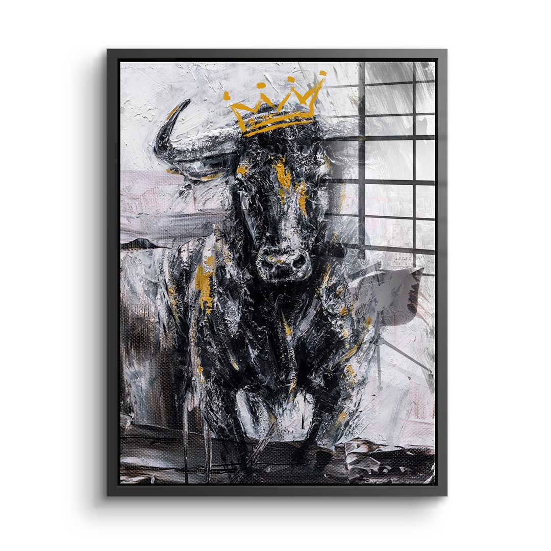 Bull King - acrylic glass