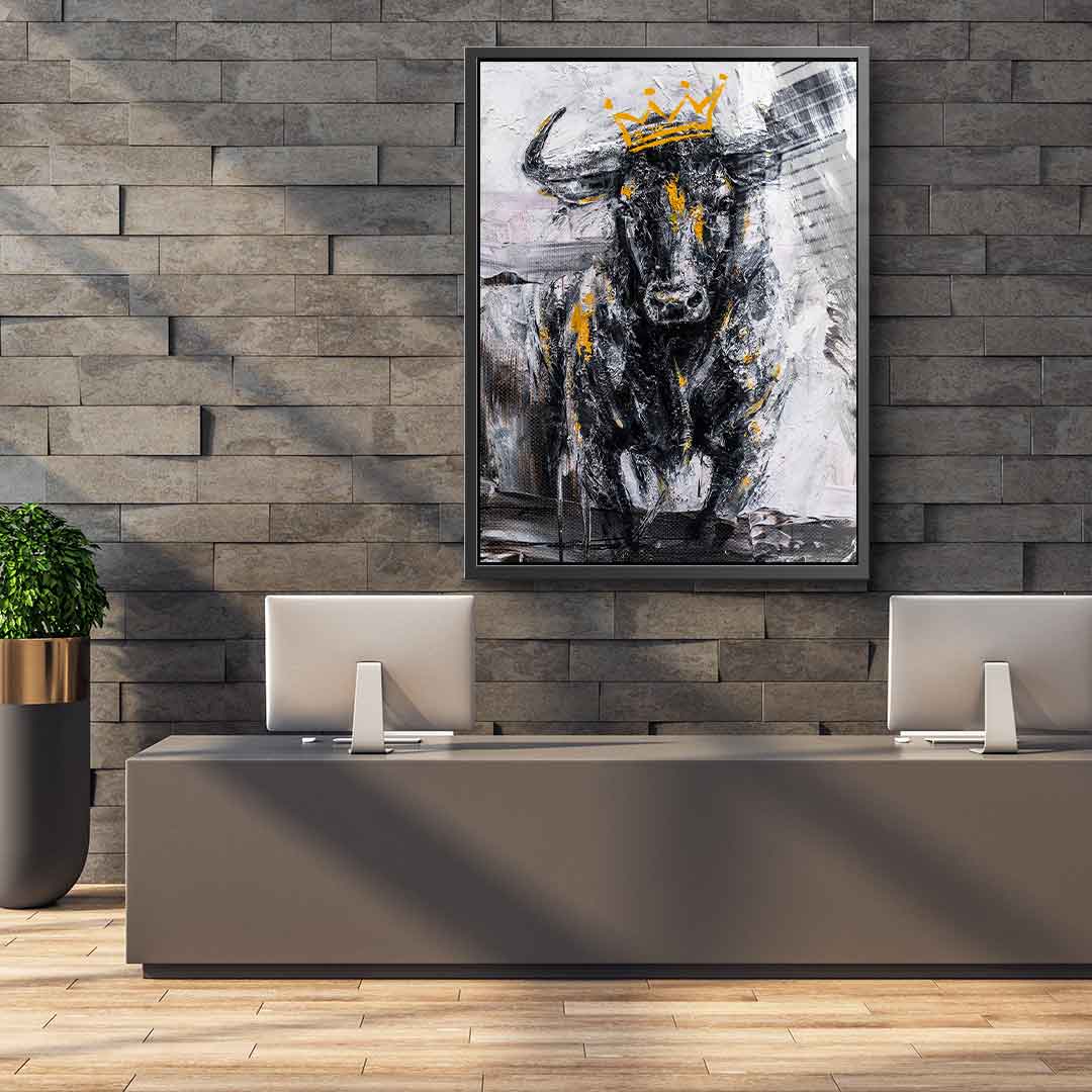 Bull King - acrylic glass