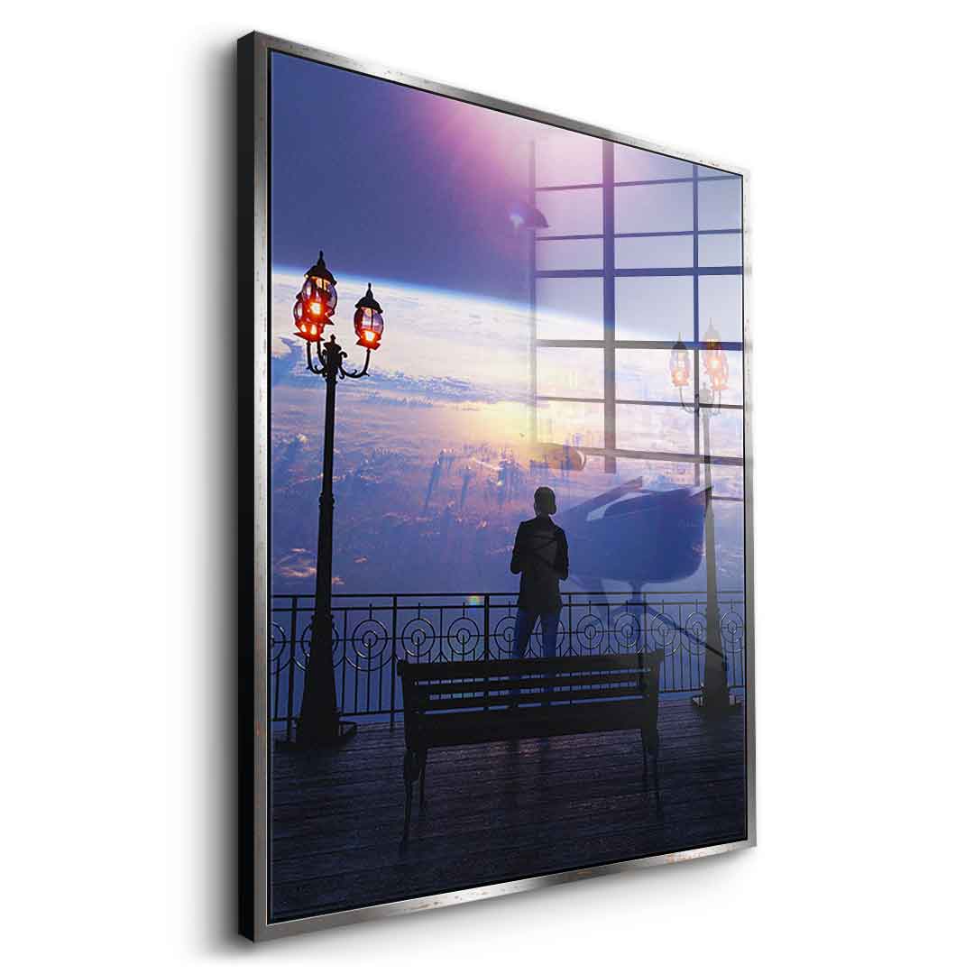 By The Pier - acrylic glass