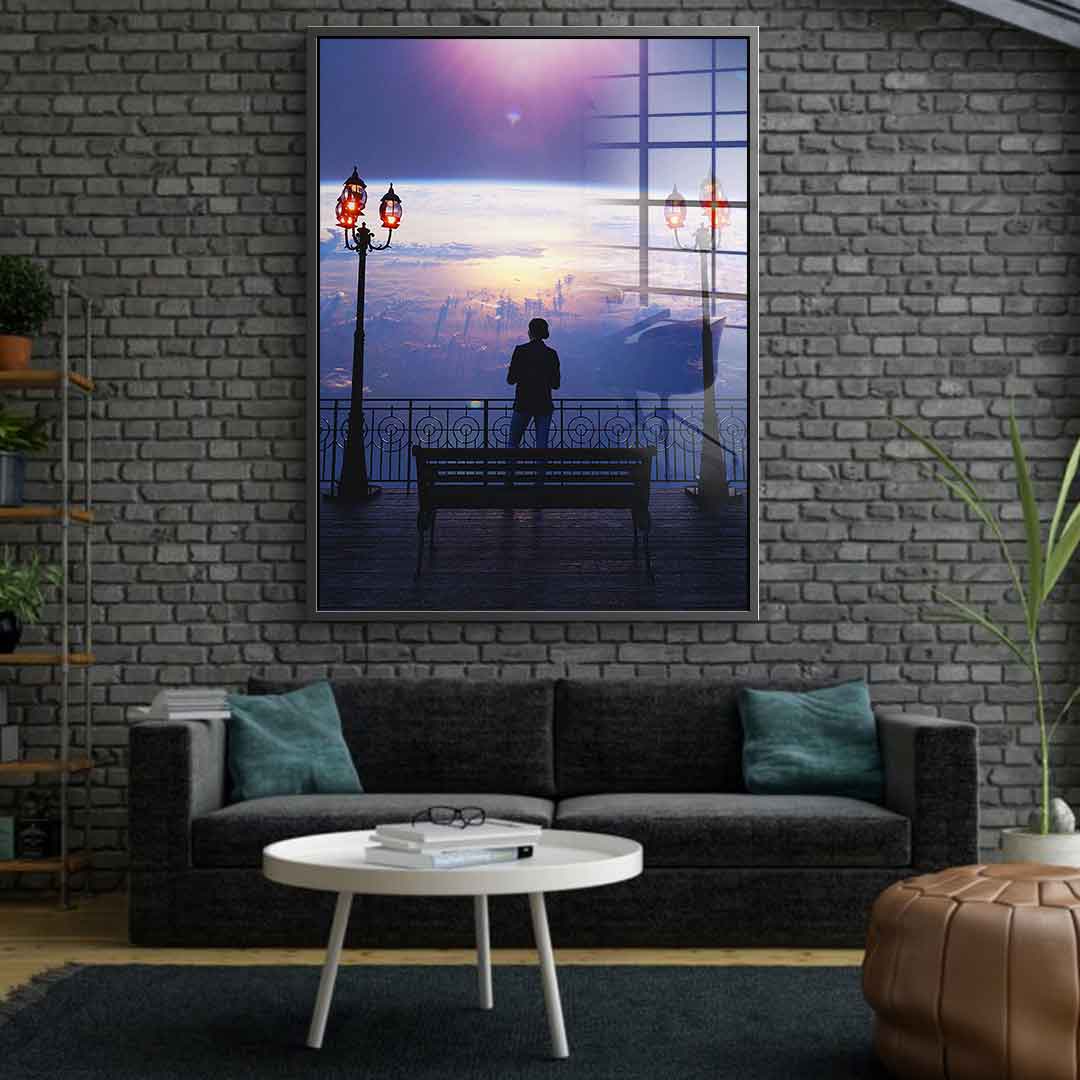 By The Pier - acrylic glass