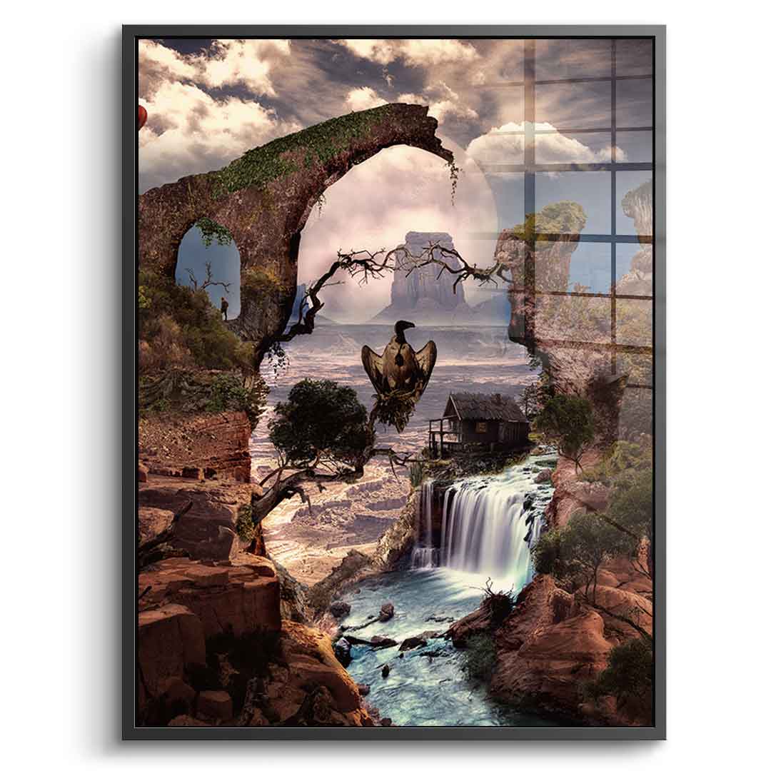 Canyon Skull - acrylic glass