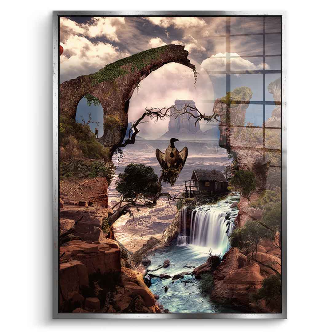 Canyon Skull - acrylic glass