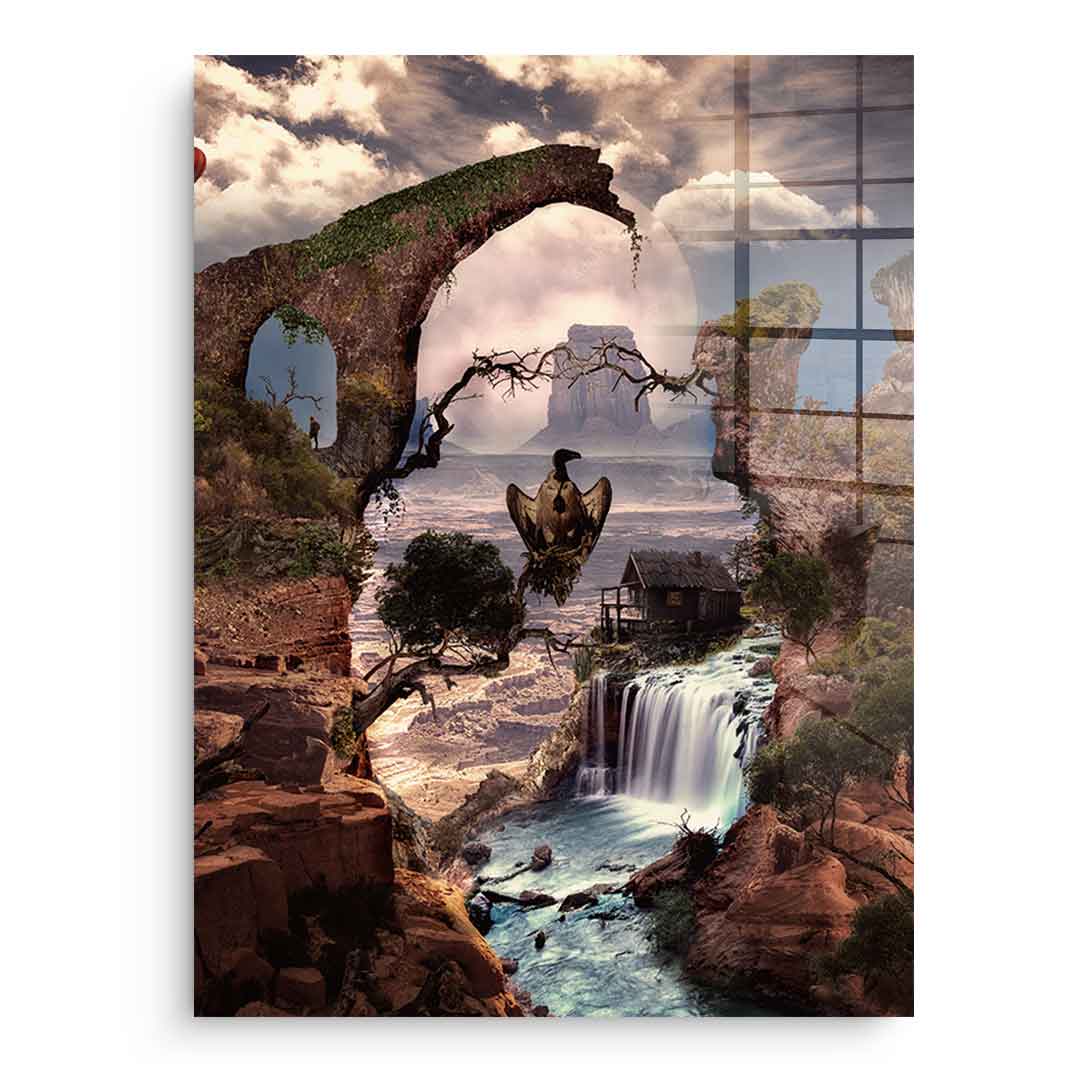 Canyon Skull - acrylic glass