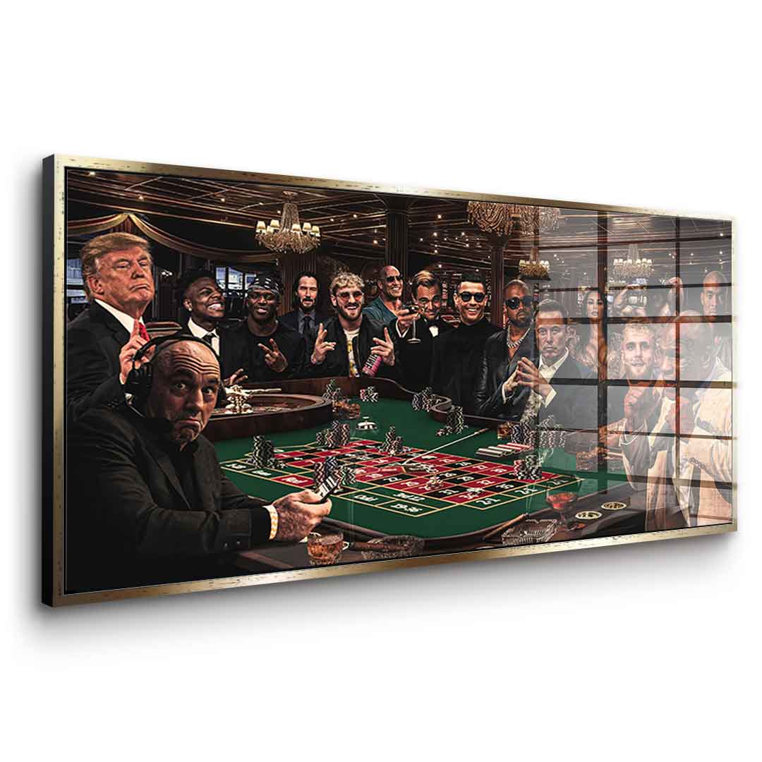 Casino Night - acrylic glass