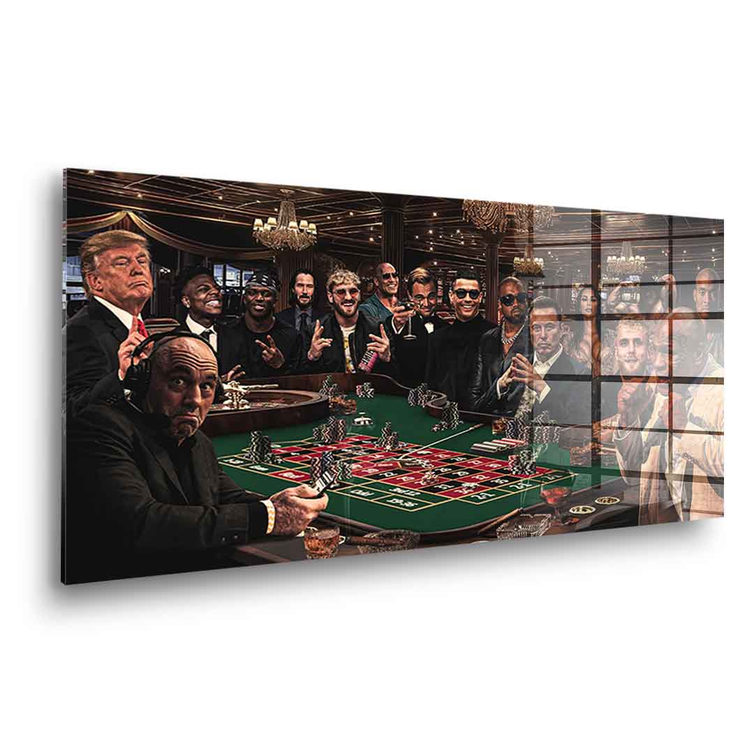 Casino Night - acrylic glass